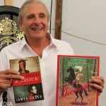 Author James Laxer with two of his published books. Photo by Adam Wright