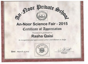 Science Fair Judge