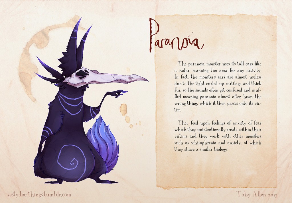 paranoia monster